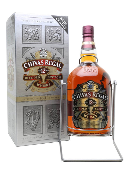 Chivas Regal 12 Year Old Large Bottle